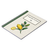 Eine erweiterte Version von Lemon Personalisiert C Notizblock (Linke Seite)