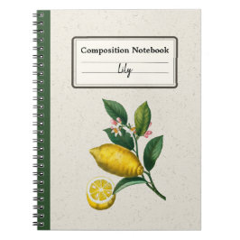 Eine erweiterte Version von Lemon Personalisiert C Notizblock