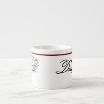 Eine Espresso-Tasse - Zitat von Emily Dickinson