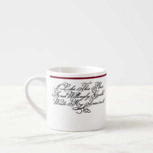 Eine Espressotasse - Ein Zitat von Shakespeare