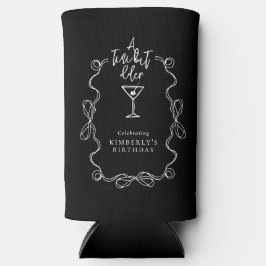 Eine etwas ältere Black Martini Geburtstagsparty Selters Dosenkühler