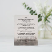 Eine EX Story Breakcard Ankündigung (Stehend Vorderseite)