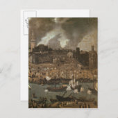 Eine Expedition von Sevilla nach Postkarte (Vorne/Hinten)