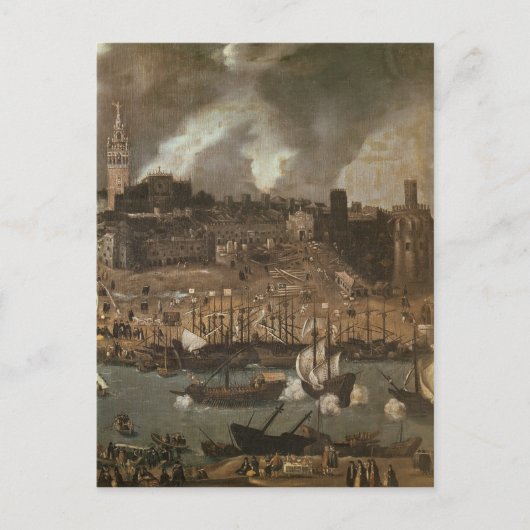 Eine Expedition von Sevilla nach Postkarte (Vorderseite)