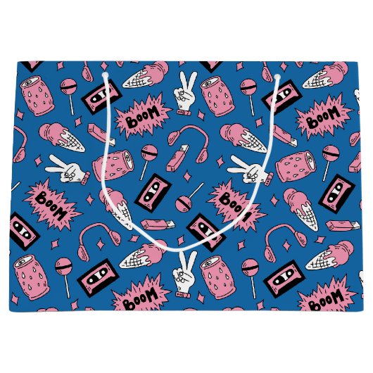 Eine Explosion aus den 90er Jahren Große Geschenktüte (Vorderseite)