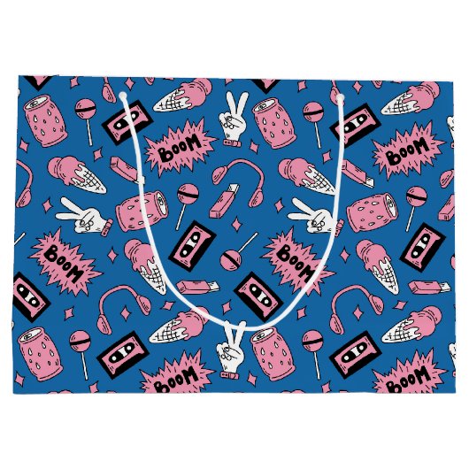 Eine Explosion aus den 90er Jahren Große Geschenktüte (Rückseite)