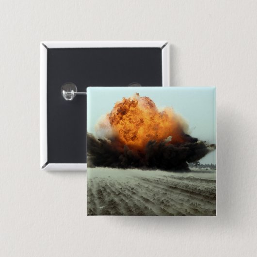 Eine Explosion bricht aus Button (Vorne & Hinten)