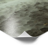 Eine Explosion bricht aus Fotodruck (Ecke)