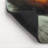 Eine Explosion bricht aus Mousepad (Ecke)