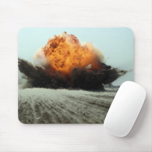 Eine Explosion bricht aus Mousepad (Mit Mouse)