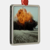 Eine Explosion bricht aus Silbernes Ornament (Rechts)
