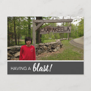 Eine Explosion!!! Postkarte