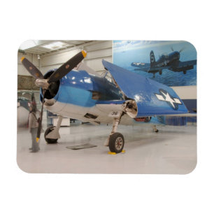 Eine F-6F Hellcat-Kampfflugzeug aus dem Zweiten We Magnet
