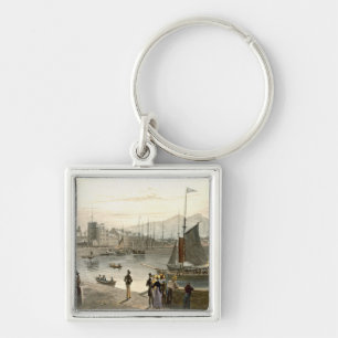 Eine Fähre, die bei Leith, von 'einer Reise um G Schlüsselanhänger