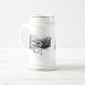 Eine Fahrt durch Central- ParkTasse Bierglas (Vorderseite Links)
