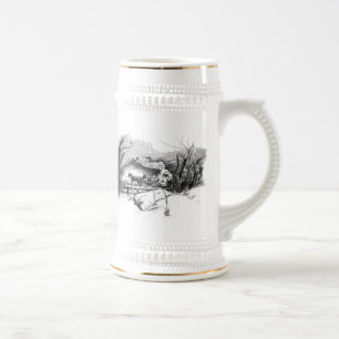 Eine Fahrt durch Central- ParkTasse Bierglas