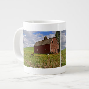 Eine Fahrt durch das Agrarland von Palouse 3 Jumbo-Tasse