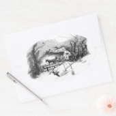 Eine Fahrt durch den Central Park Aufkleber (Umschlag)