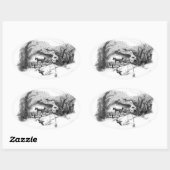 Eine Fahrt durch den Central Park Aufkleber (Blatt)