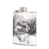 Eine Fahrt durch die Flasche Central Park Flachmann (Links)