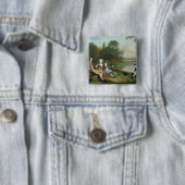 Eine Familie der Angler, 1749 Button (Beispiel)
