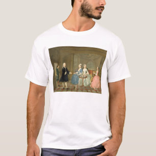 Eine Familie, die mit Tee, c.1740-45 gedient wird T-Shirt