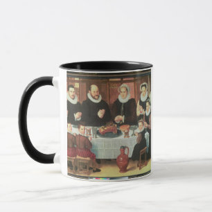 Eine Familien-Sprichwort-Anmut vor der Mahlzeit, Tasse