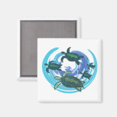 EINE FAMILIENLIEBE MAGNET (Vorderseite/Rückseite)