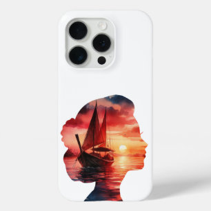 Eine Fantasie-Reise auf einem Segelboot bei Sonnen Case-Mate iPhone Hülle