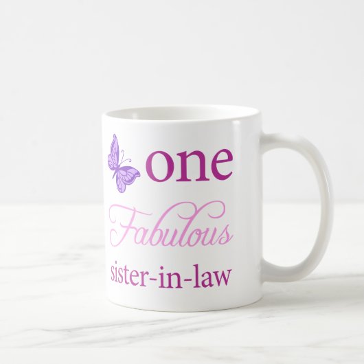 Eine fantasievolle Schwiegermutter Kaffeetasse (Rechts)