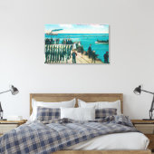 Eine fantastische Aussicht auf den Atlantik Leinwanddruck (Insitu (Schlafzimmer))