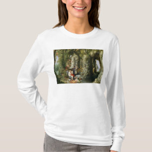 Eine fantastische Höhle mit Odysseus und Kalypso T-Shirt