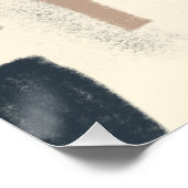 eine Farbe der Freude Hochglanzposter Poster (Ecke)