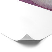 Eine Farbe des Wassers Poster (Ecke)