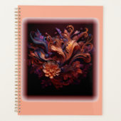 Eine farbenfrohe Blume Planer (Vorderseite)