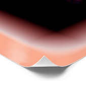 Eine farbenfrohe Blume Poster (Ecke)