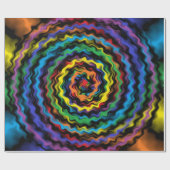 Eine farbenfrohe Detonation Geschenkpapier (Flach)