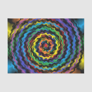 Eine farbenfrohe Detonation Seidenpapier