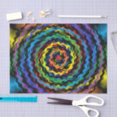 Eine farbenfrohe Detonation Seidenpapier (Handwerk)