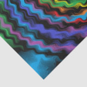 Eine farbenfrohe Detonation Seidenpapier (Detail)