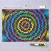 Eine farbenfrohe Detonation Seidenpapier (Handwerk)