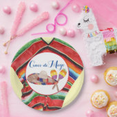 Eine farbenfrohe Feier 9" Rundpapier-Platte Pappteller (Party)