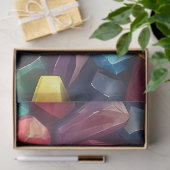 Eine farbenfrohe Gem Serie Design 5 Seidenpapier (Geschenk)