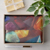 Eine farbenfrohe Gem Serie Design 7 Seidenpapier (Geschenk)