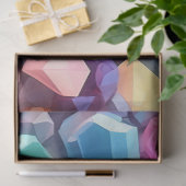 Eine farbenfrohe Gem Serie Design 8 Seidenpapier (Geschenk)