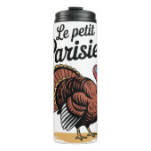 Eine farbenfrohe Illustration einer Türkei Thermosbecher (Vorderseite)