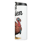 Eine farbenfrohe Illustration einer Türkei Thermosbecher (Nach rechts gedreht)