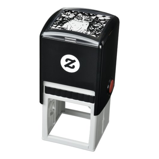 Eine farbenfrohe Katze Permastempel (Produkt)