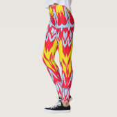 Eine farbenfrohe, nahtlose "Ratti_Creative_Arts"-L Leggings (Links)