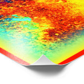 Eine farbenfrohe Reise durch das Universum. Jetzt  Fotodruck (Ecke)